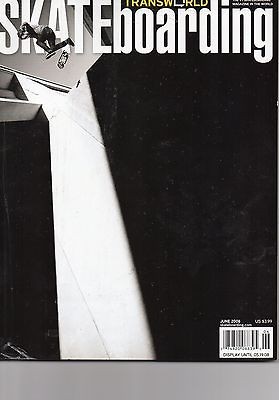   SKATEBOARD MAGAZINE JUNE 2008 MARC CHOCOLATE LOUIE BARLETTA VOX