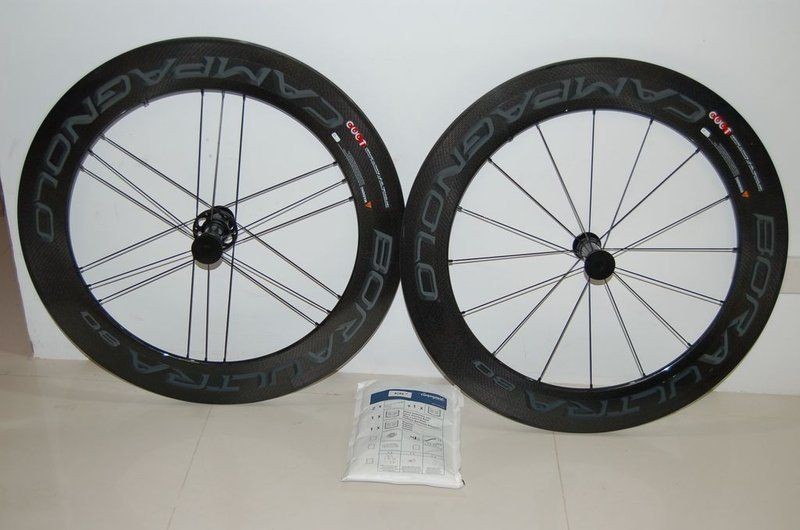 2012 CAMPAGNOLO Bora ULTRA 80 Tubular 700C Wheel Set New in Box