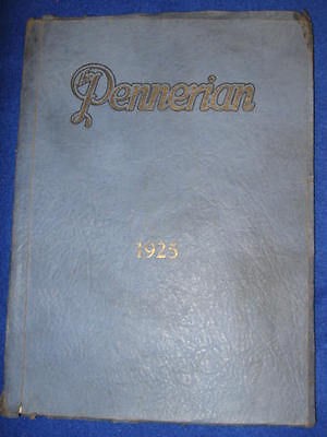 GREENVILLE PA    PENN HIGH SCHOOL    1925 PENNERIAN YEARBOOK mercer co 