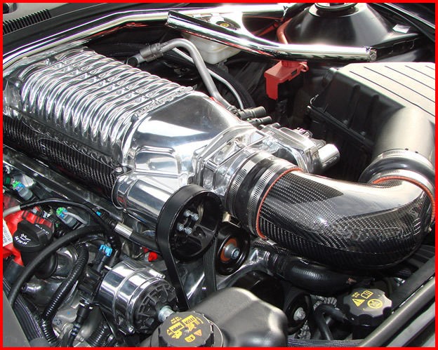 whipple supercharger 2008 12 ls3 corvette black 