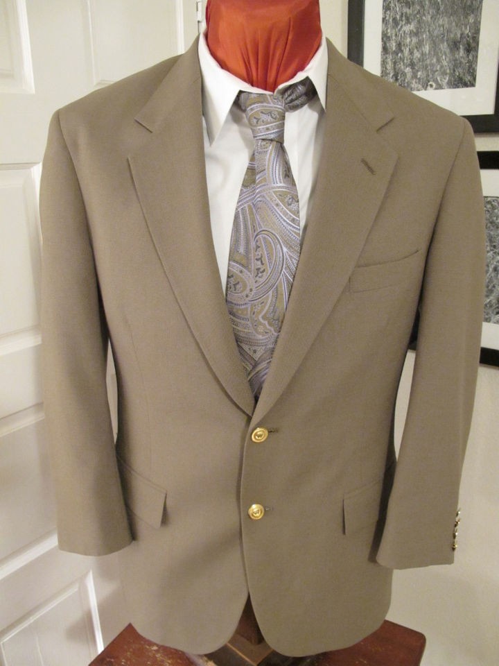 men s wimbledon of england taupe blazer 42r 1210  31 99 buy 