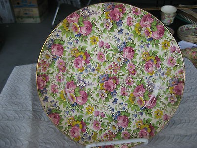 Fabulous Royal Winton Grimwades Summertime Plate 8 1/8 Wide