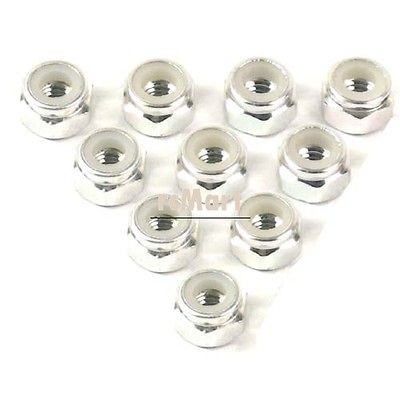 2mm Aluminium Lock Nut Silver For HPI XMODS Kyosho Mini Z (#LN M2 SV)