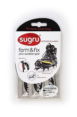 SUGRU 3 pack BLACK  customize your GRIPS & HANDLEBARS