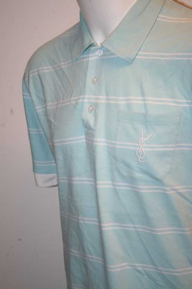 VINTAGE YVES SAINT LAURENT YSL POLO SHIRT DESIGNER CASUAL XL X LARGE