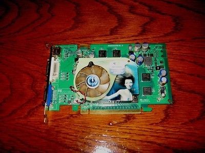 nVIDIA 6 Series e GeForce 6600GT 128MB DDR Video Graphics PCI E Card