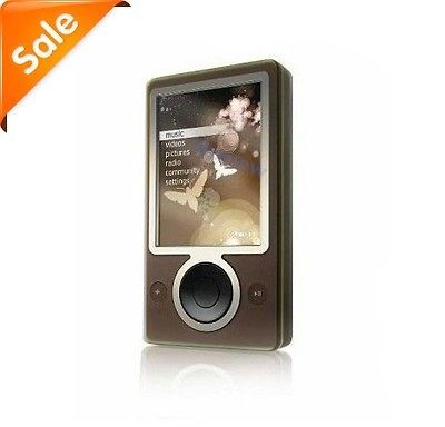 Microsoft Zune 30 Brown (30 GB) Digital Media Player  Mp4