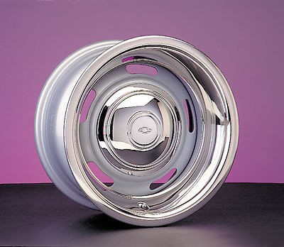 Wheel Vintiques 33 Chrome 1971 & Up Pickup Rallye Chrome Wheel 15x10 