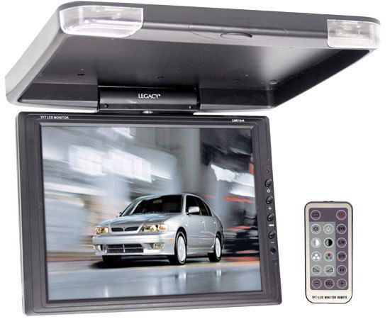    LMR1344 13 LCD TFT FlipdDown Roof Mount Car TV Color Monitor Screen