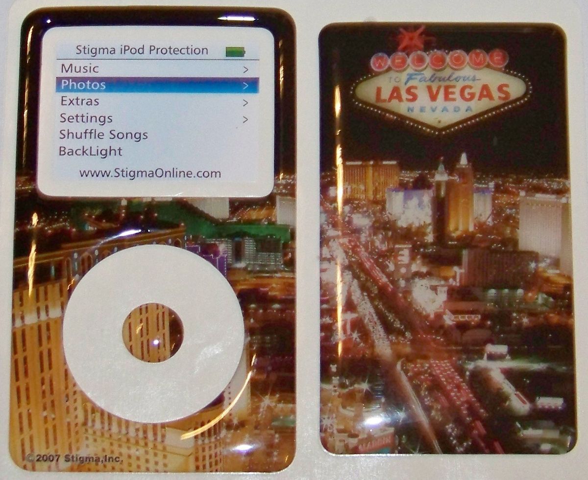    Video Las Vegas Skin 5G 6G 7G 5th 6th 7th Gen 30 60GB 80 120 160GB