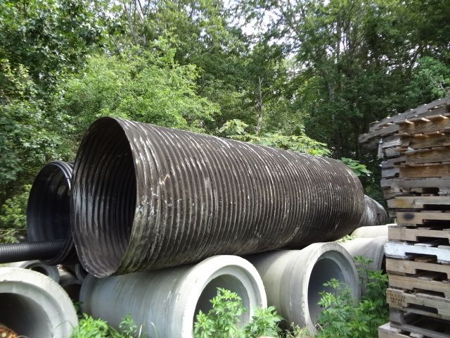 Culvert Pipe Corregated Metal Asphalt Coated 60 inch 14 ft Long