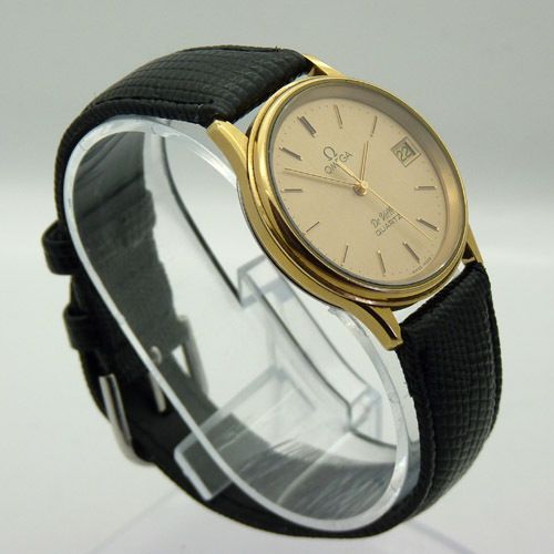   Gold Plated Quartz Date Classic Swiss Vintage Circa 1980S