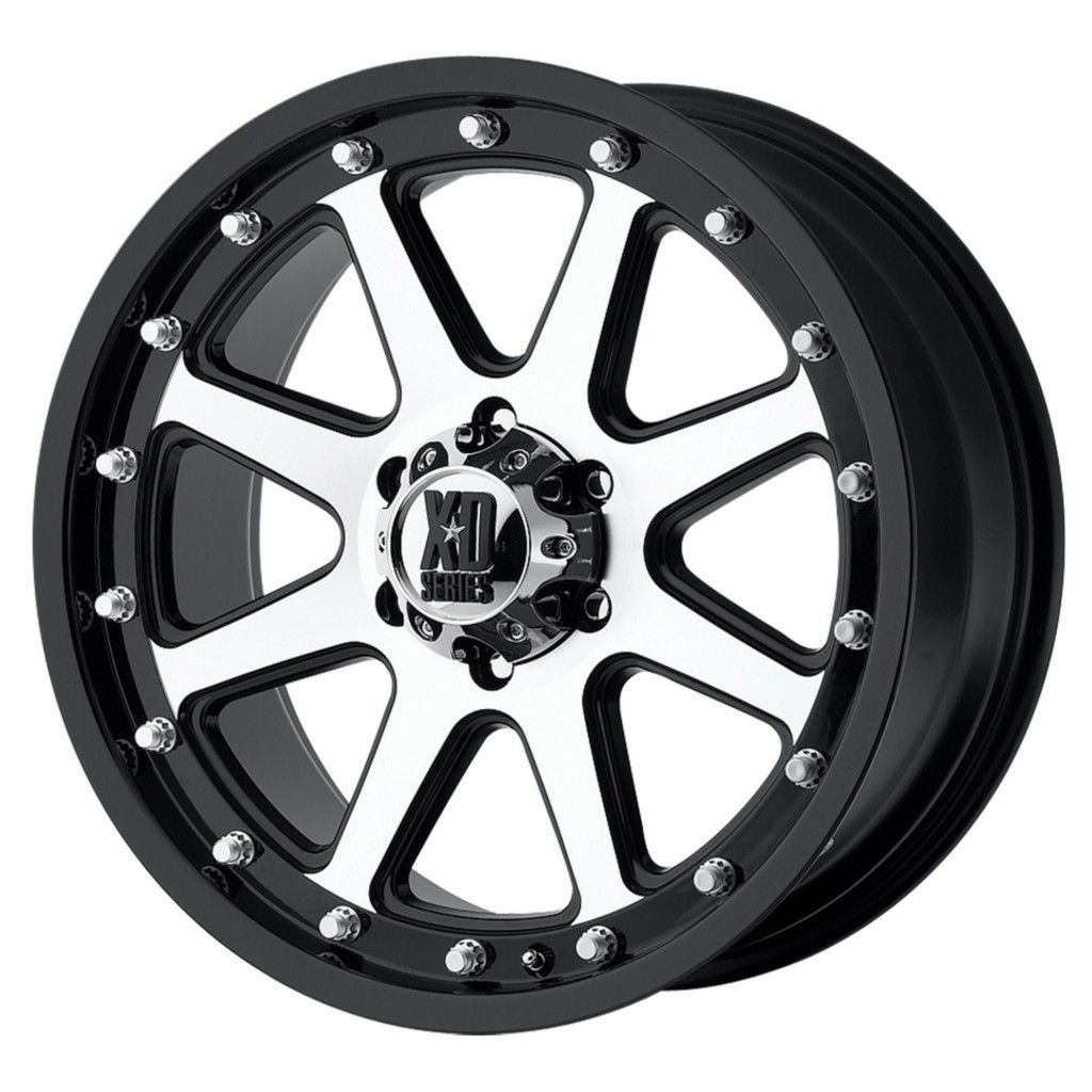 18 inch XD Addict Black Wheels Rims 6x135 Ford F150 18