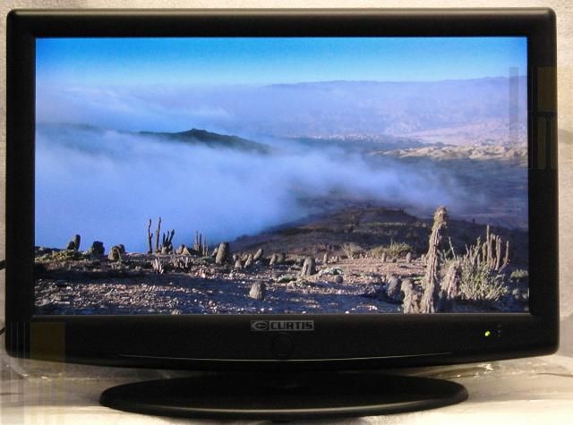 Curtis 19” Widescreen LCD Panel HDTV 720P 16 9 Television LCD1908A B 