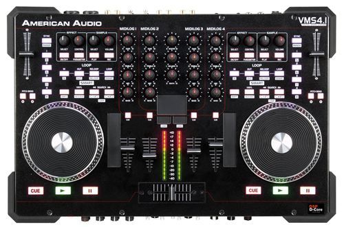   warranty american audio vms4 1 4 channel dj controller store return