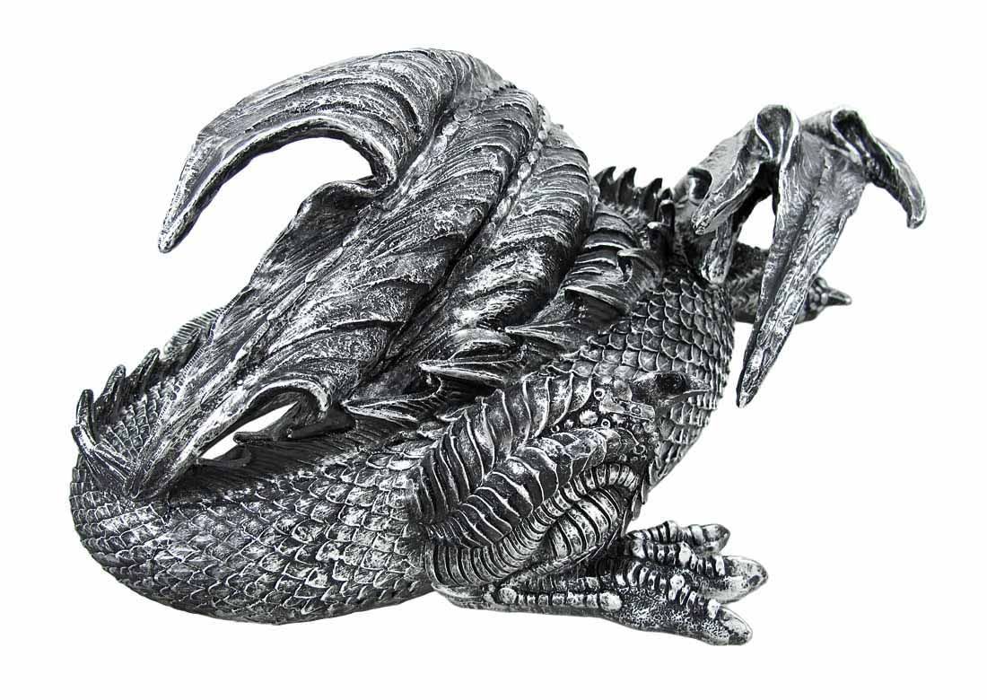 40 Winks Large Sleeping Dragon Gothic Statue Figure