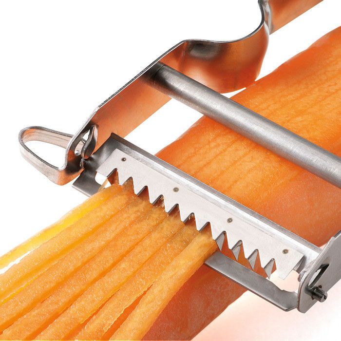 Swissmar 3 Piece Peeler Set~Scalpel, Serrated and Julienne