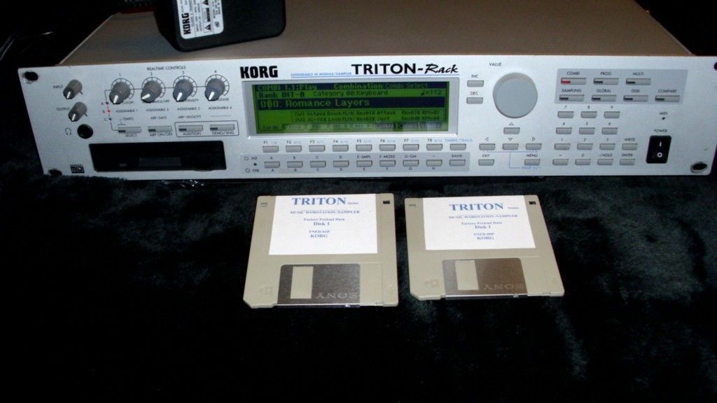 Korg Triton Rack 64MB RAM in Good Working Condition