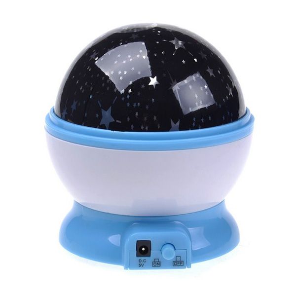 Popular New Beautiful Rotation Star Sky Romantic Night Projector Light 