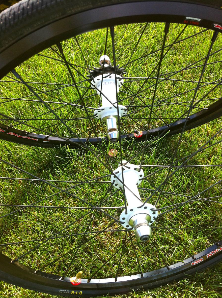 CUSTOM ANSWER ALUMALITE Ti HUBS, CRUPI HOOPS, SAPIM SPOKES, 20