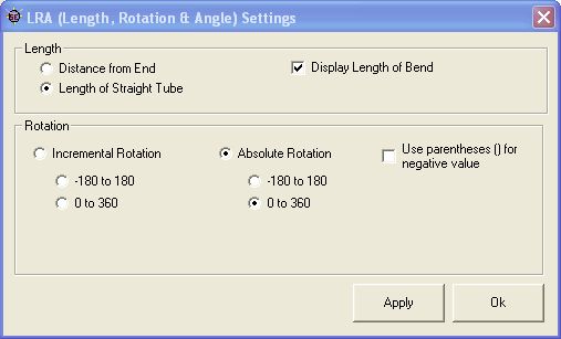   incrementally from 0 to 360 or absolute from 180 to 180 or to 0 to 360