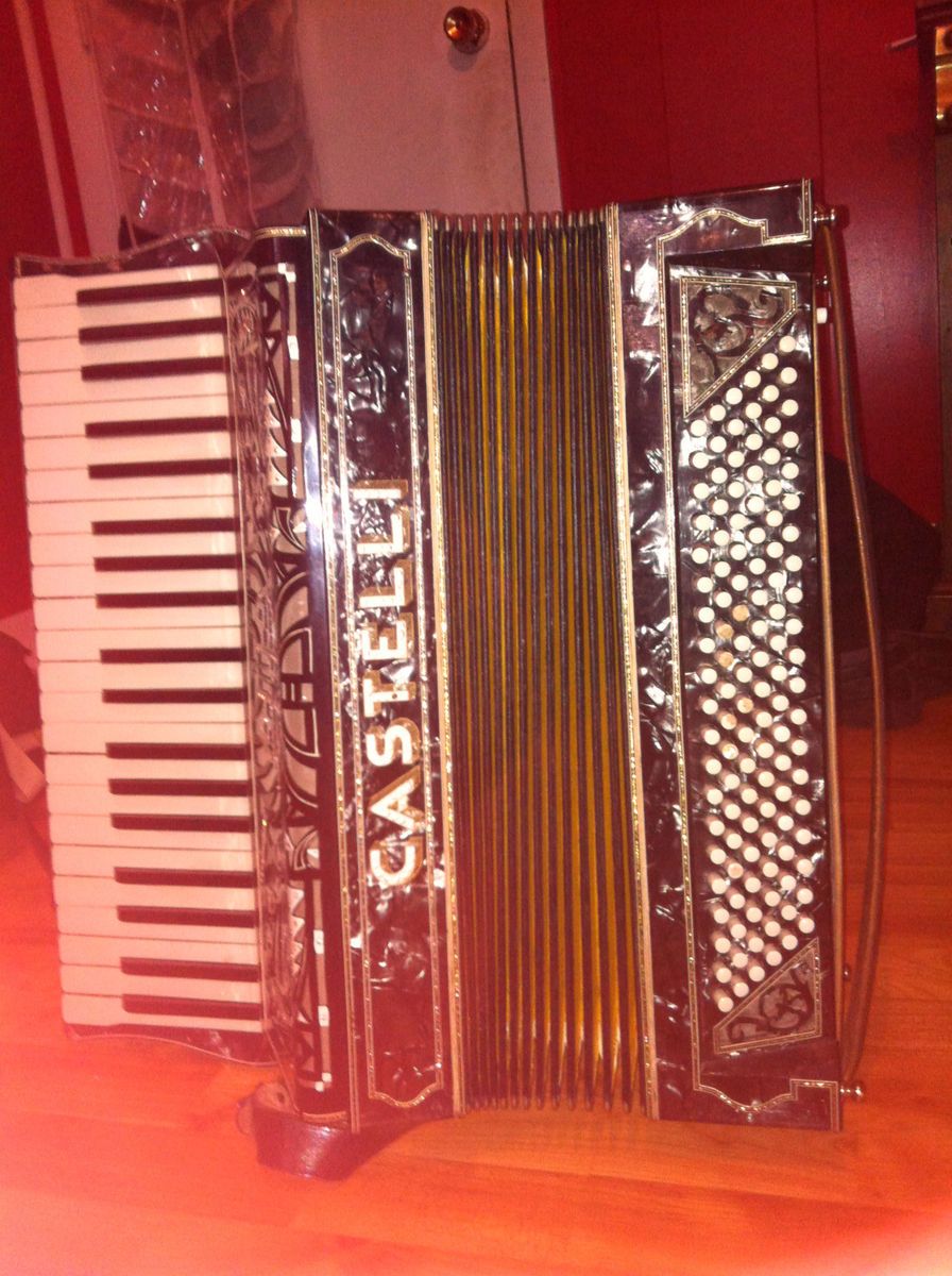 Castelli Accordion Sounds Brilliant Comes with Case