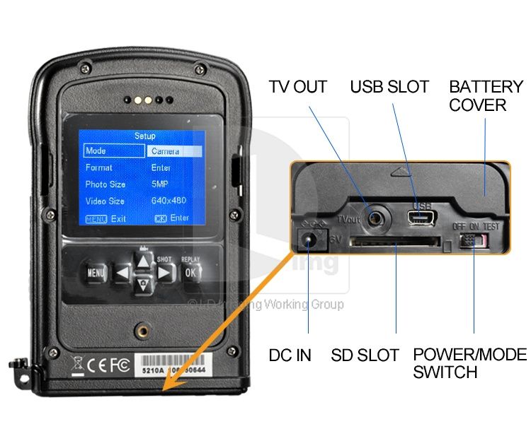 12MP Low Glow LTL Acorn 5210A Game Wild Hunting Scouting Trail Camera 