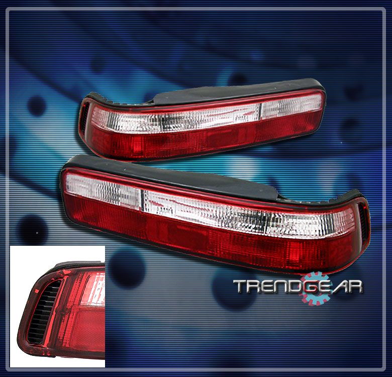 1990 1991 1992 1993 Acura Integra 2dr altezza Tail Light Lamp JDM Red 