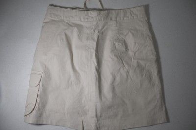 Athleta 4 Khaki Skirt Skort Shorts Tennis Golf Athletic Cargo 