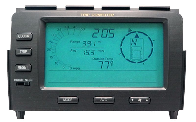 04 05 06 Acura MDX Trip Computer Display Screen A C Clock 78200 S3V 