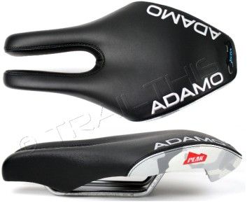 ISM ADAMO PEAK HYBRID MTB Bike GEL Saddle Black Split Nose Ergo TRI