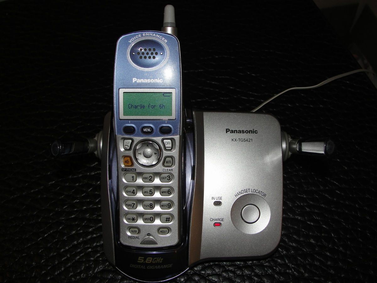 Panasonic KX TGA541S Handset KX TG5421s Base Cordless Digital 