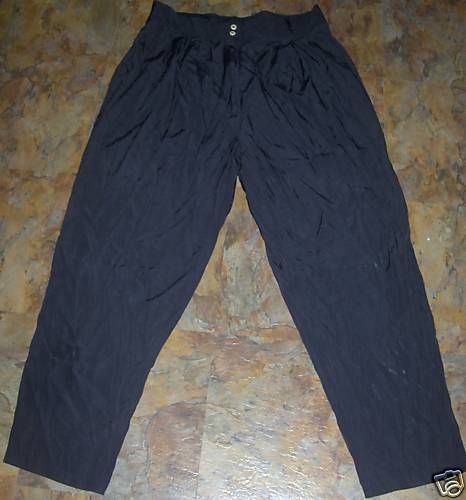 Womens Adrian Jordan Plus Size 18 Pants Black