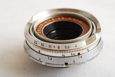 Agfa Ambi Silette 35mm F4 Color Ambion Wide Angle Lens