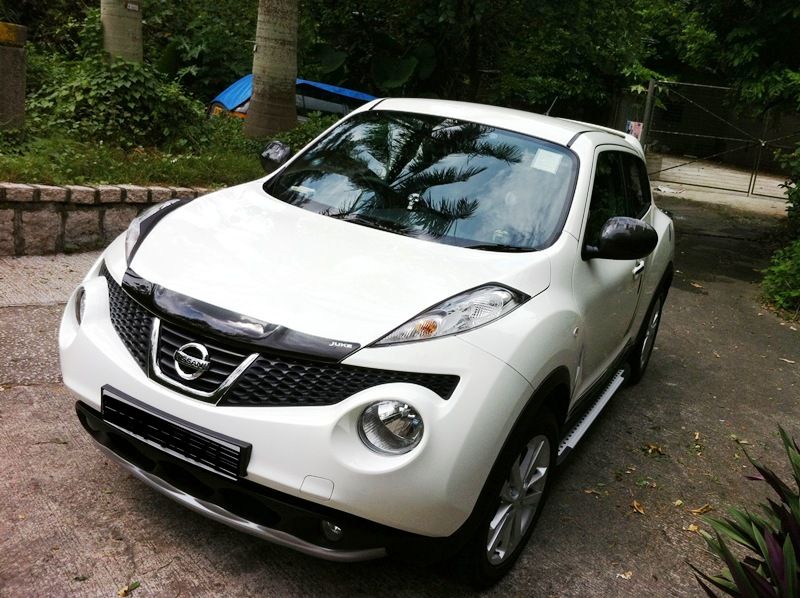 Nissan Juke 2010 Aluminium Running Boards Shark Model