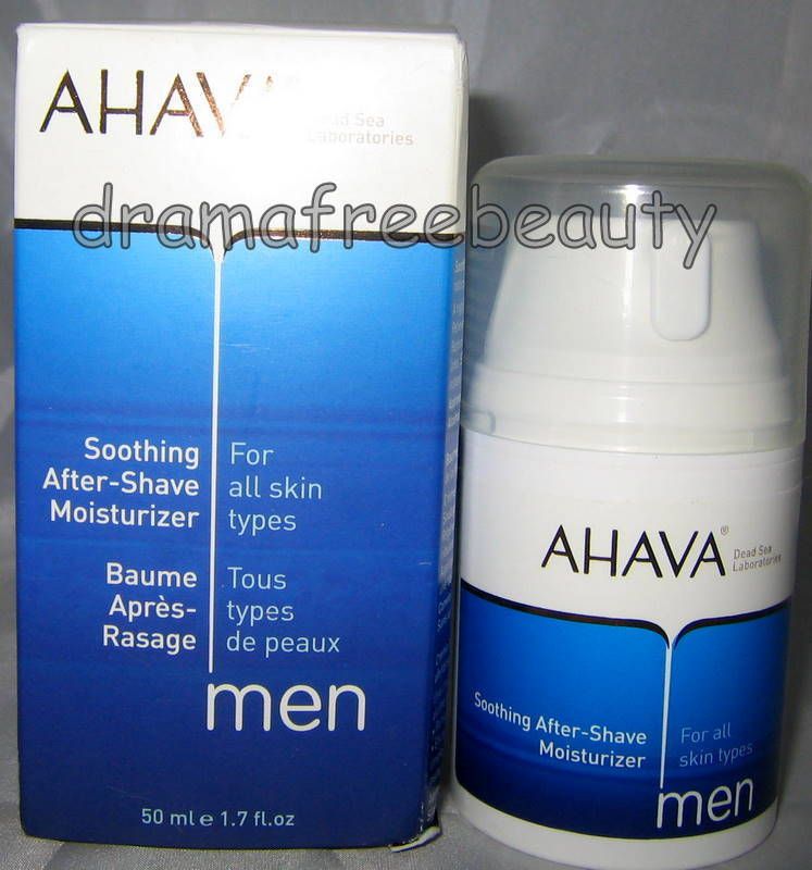 AHAVA Dead Sea Minerals Soothing After Shave Moisturizer for MEN 1 7 