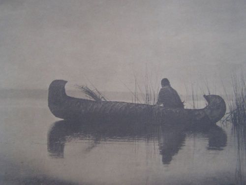 KUTENAI DUCK HUNTER Edward S Curtis vintage print