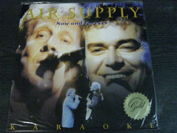 Air Supply Now and Forever LD Laser Disc Karaoke not CD DVD