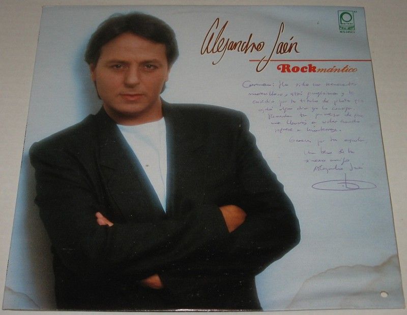 Alejandro Jaen Amor Añejo Carnaval Autographed LP