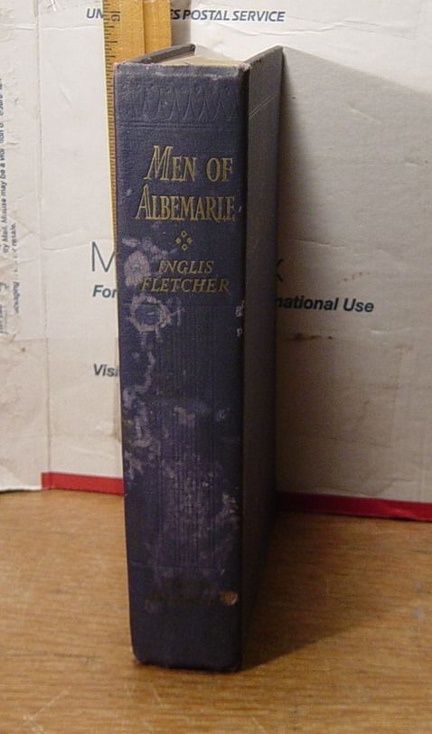 Men of Albemarle 1942 1st edition Inglis Fletcher