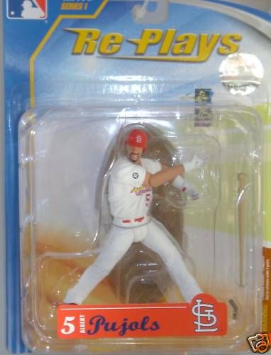 MLB re Plays Series 1 Albert Pujols Cardinals Figure