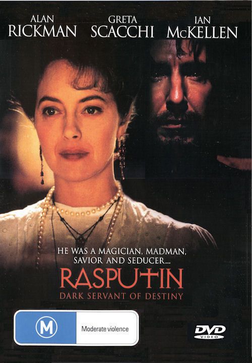 DVD Rasputin 1996 Greta Scacchi Alan Rickman Ian McKellen Uli Edel Dir 