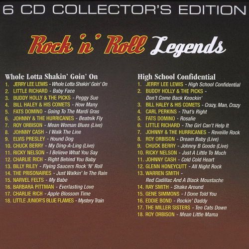CD RockNRoll Legends Johnny Cash Ricky Nelson Elvis