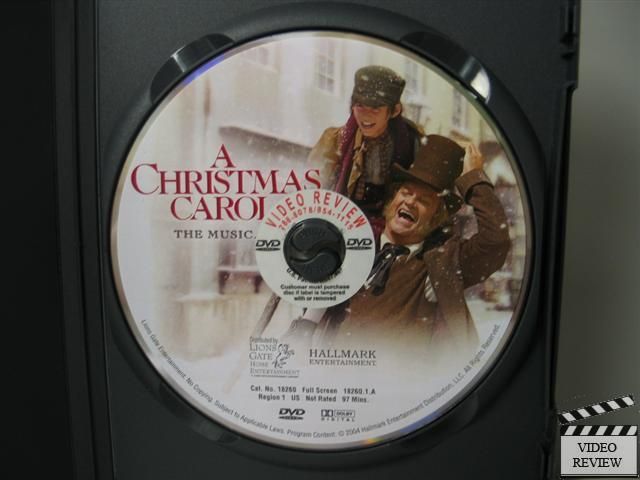 Christmas Carol The Musical DVD 2005 707729182603