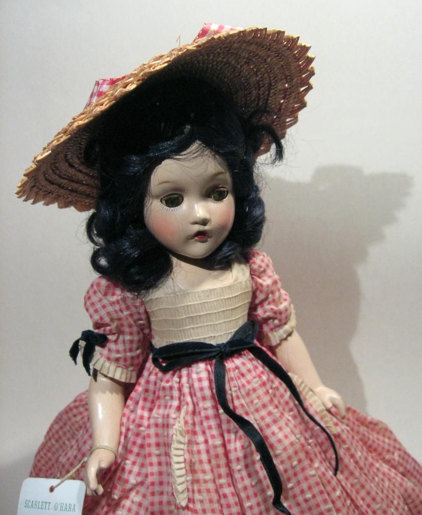 1937 Madame Alexander Scarlett OHara Composition Doll w Tagged 
