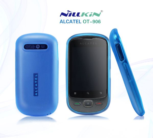 Brand New Alcatel OT 906 Soft Mobile Case with Free Screen Protector 