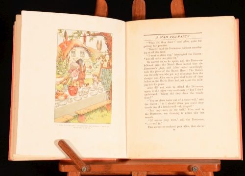 C1907 Alices Adventures in Wonderland Lewis Carroll Illustrated 