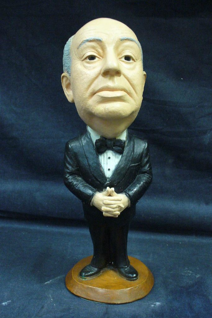 Universal Studios Alfred Hitchcock Esco Statue Very RARE OOP Chalkware 