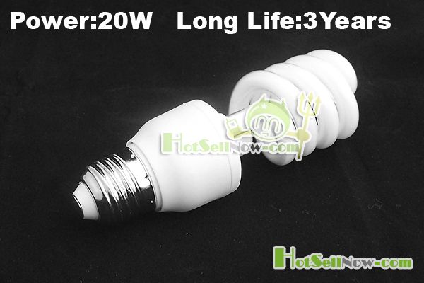 20W 100W Day Light Energy Saving CFL Green Bulb E27