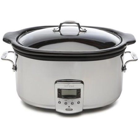 ALL CLAD STAINLESS STEEL SLOW COOKER W CERAMIC INSERT 1500632304